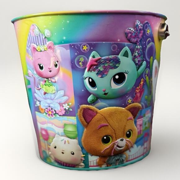 Gabbys Dollhouse The Movie Collectors Popcorn Tin Regal Cinema Dreamworks Metal - Picture 3 of 5